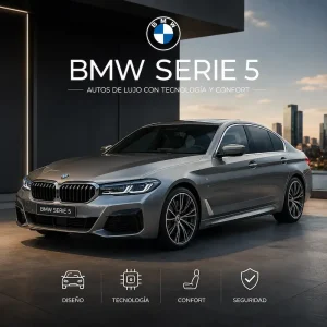 BMW Serie 5 uno de los autos con tecnología y confort premium